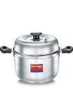 PRESTIGE Stainless Steel Classic Idli Cooker - 5 Idli Plates + 1 Mini Idli